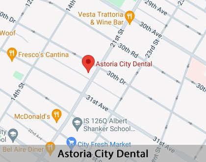 Map image for Dental Implants in Astoria, NY
